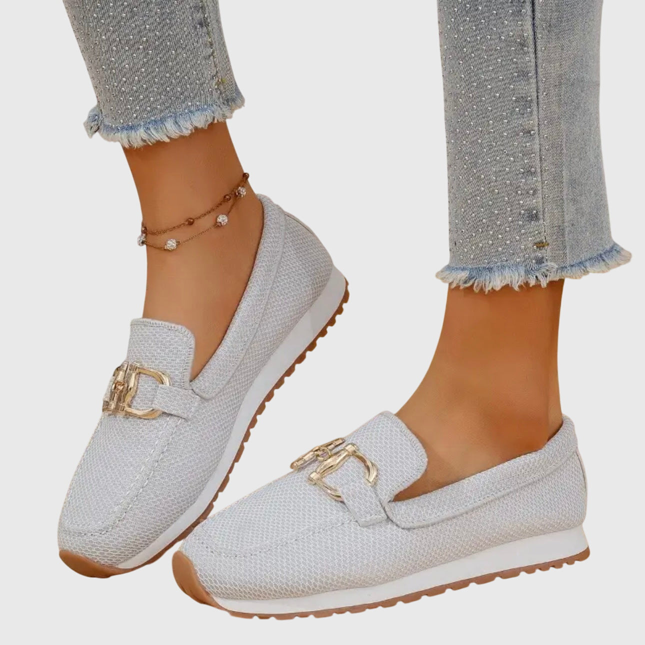 Nora | Zwarte Instappers Dames Ergonomisch Comfort 3