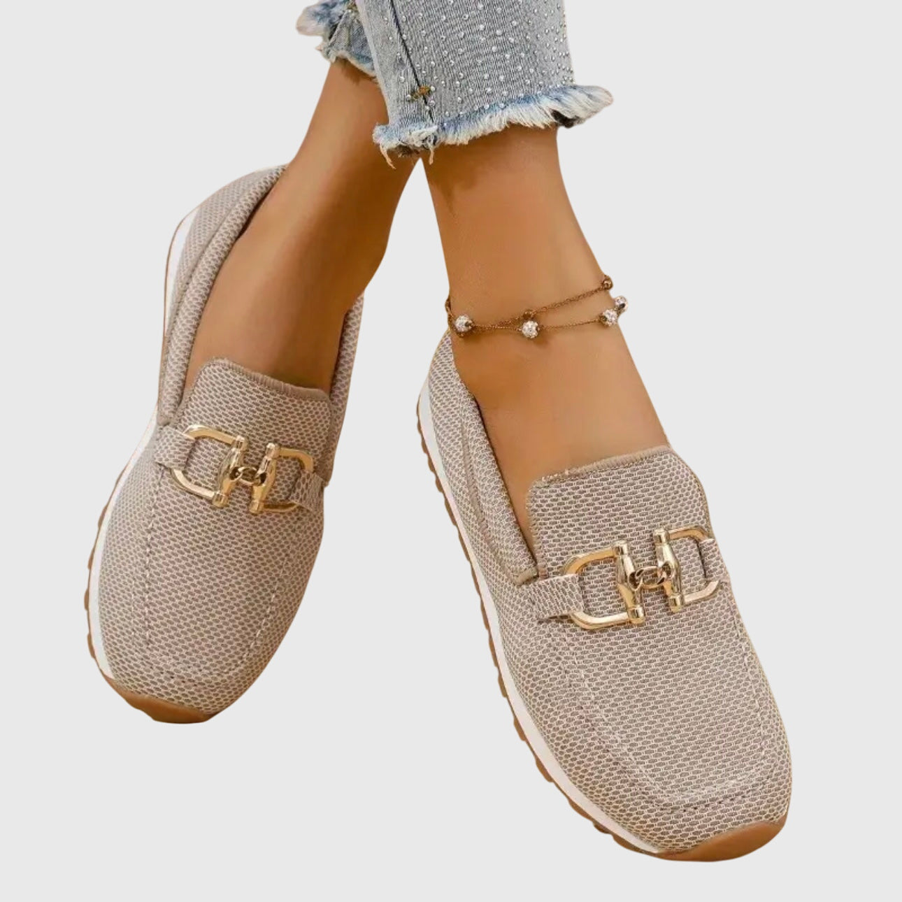 Nora | Zwarte Instappers Dames Ergonomisch Comfort 4