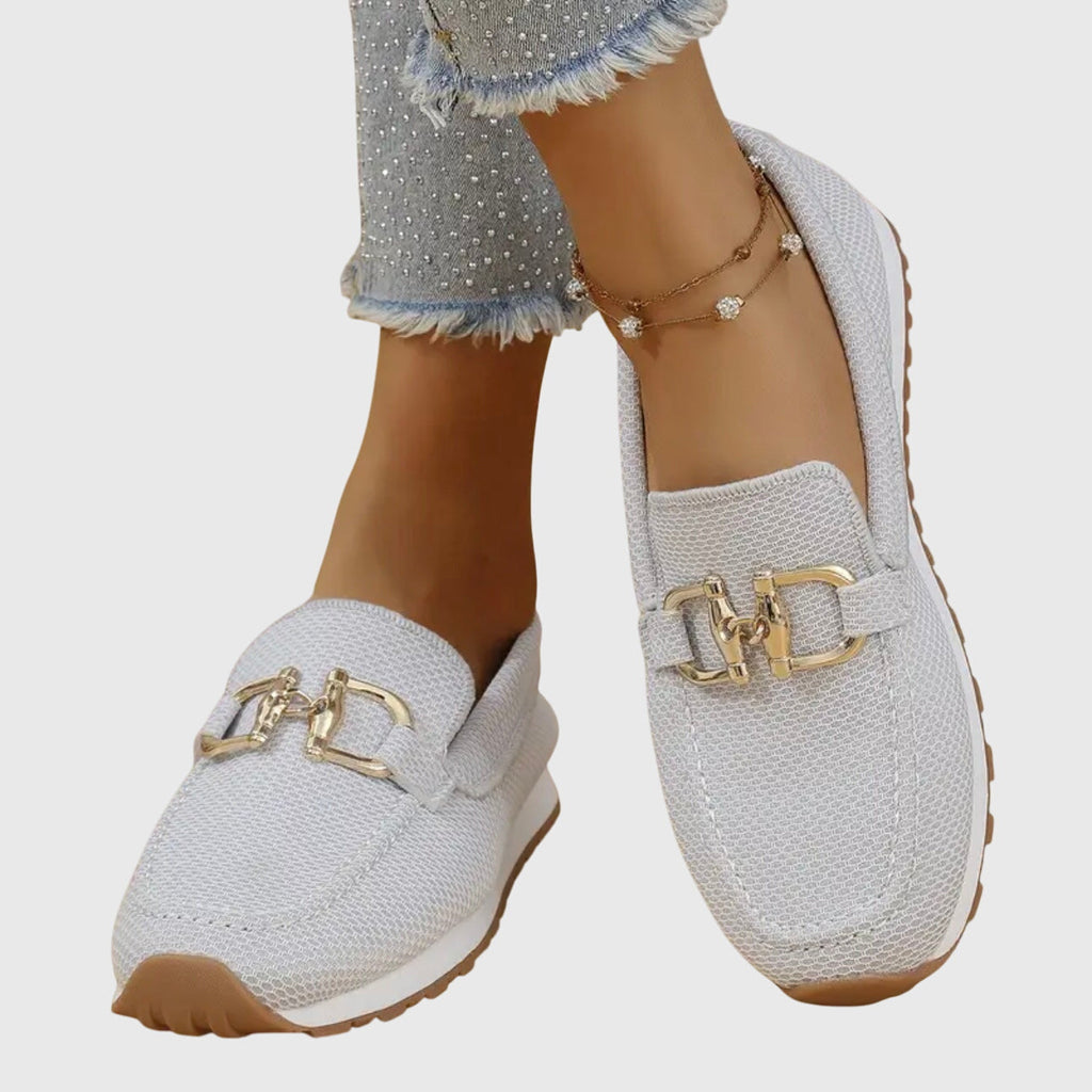 Nora | Zwarte Instappers Dames Ergonomisch Comfort 5