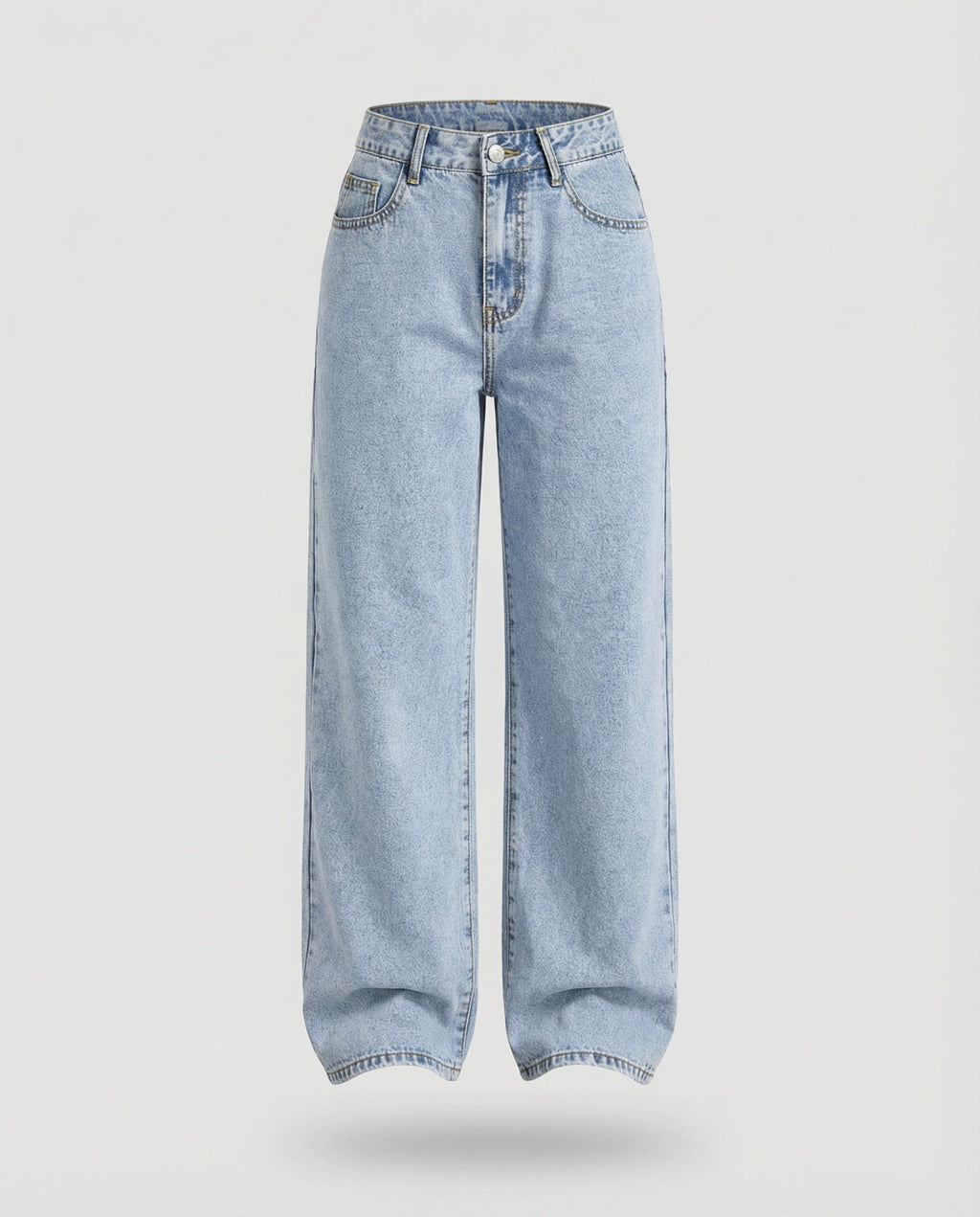 Nostalgia | Flared Broek Dames Hoge Taille Denim 0