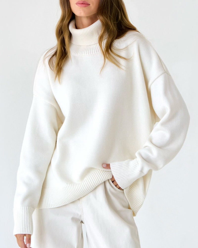 Oversized Zwarte Coltrui Dames | Comfortabele Mode 0