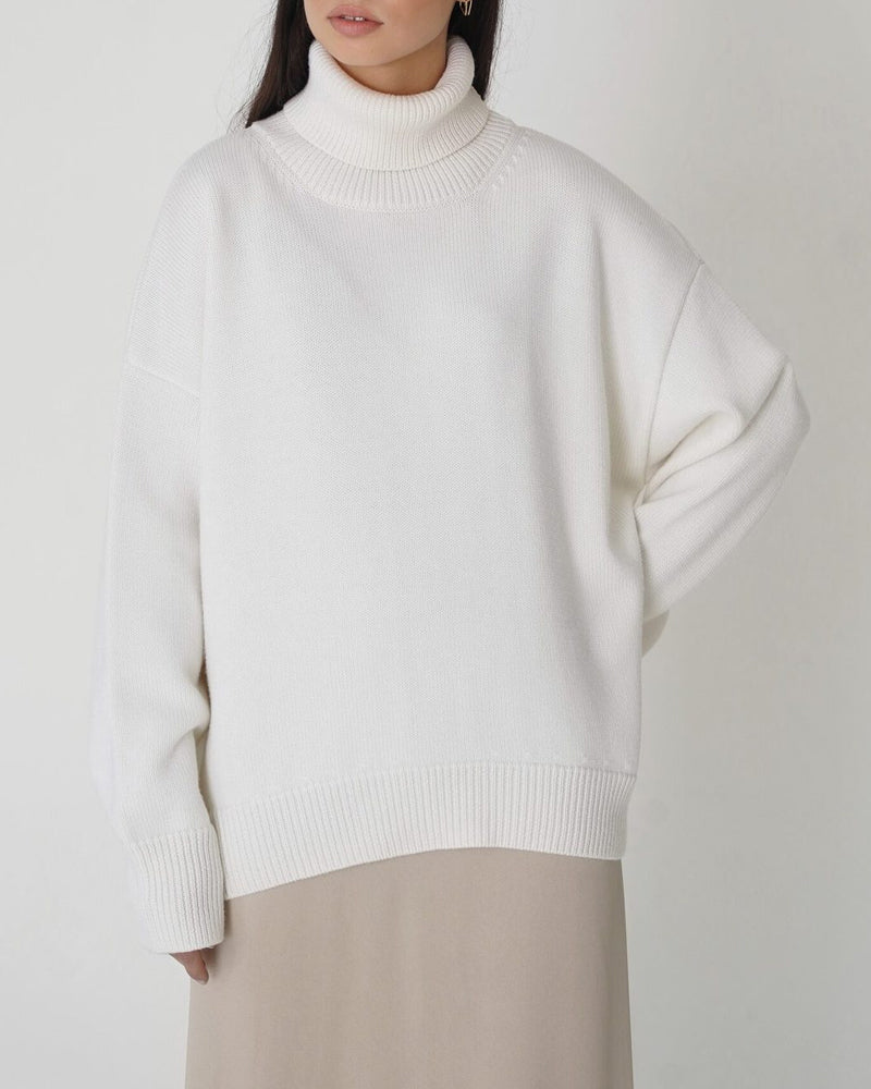 Oversized Zwarte Coltrui Dames | Comfortabele Mode 1