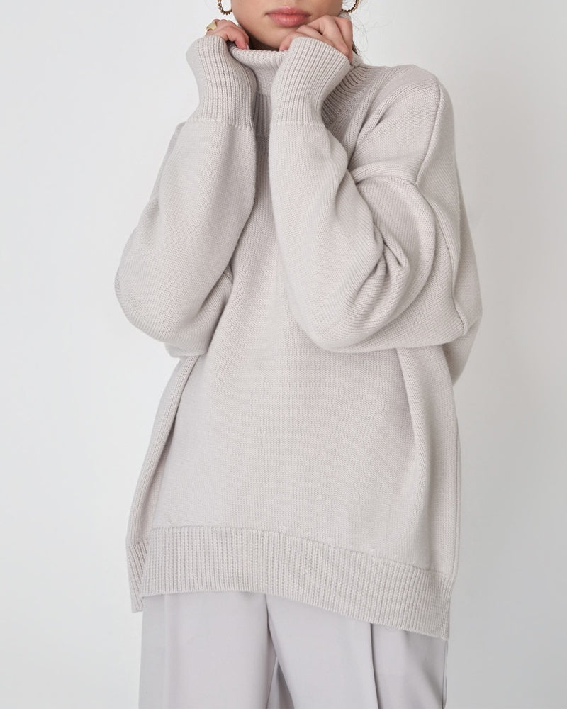 Oversized Zwarte Coltrui Dames | Comfortabele Mode 4
