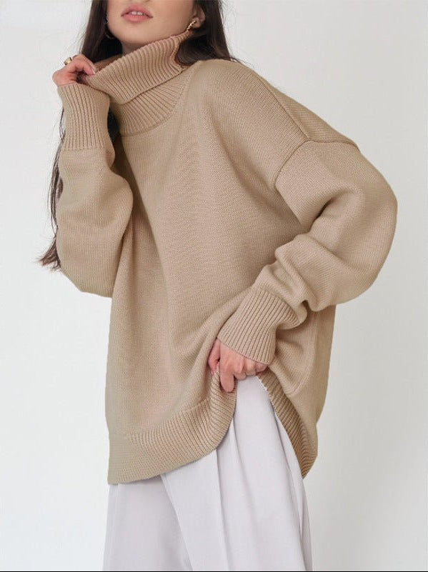 Oversized Zwarte Coltrui Dames | Comfortabele Mode 7