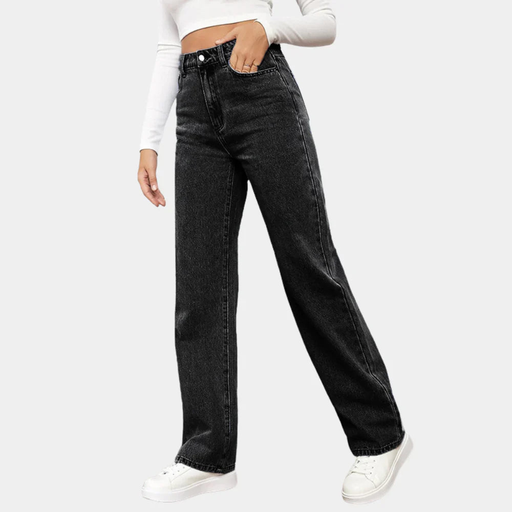 Rechtdoor Spijkerbroek Heren | Comfortabele Hoge Taille Jeans 5