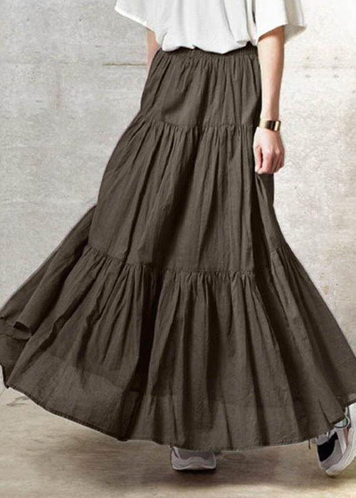 Retro | Handgemaakte Patchwork Rok met Ruches 1