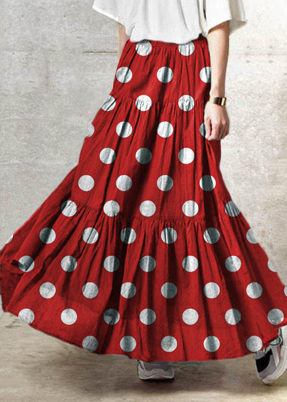 Retro | Handgemaakte Patchwork Rok met Ruches 5