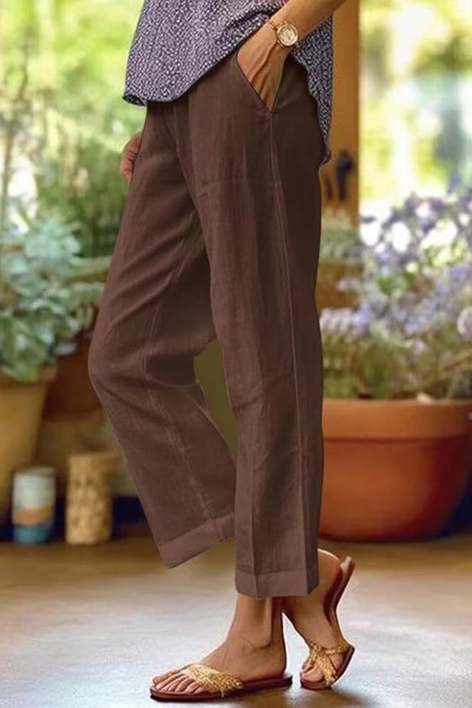 Rita | Lichte Zomerbroek Met Relaxte Pasvorm 1