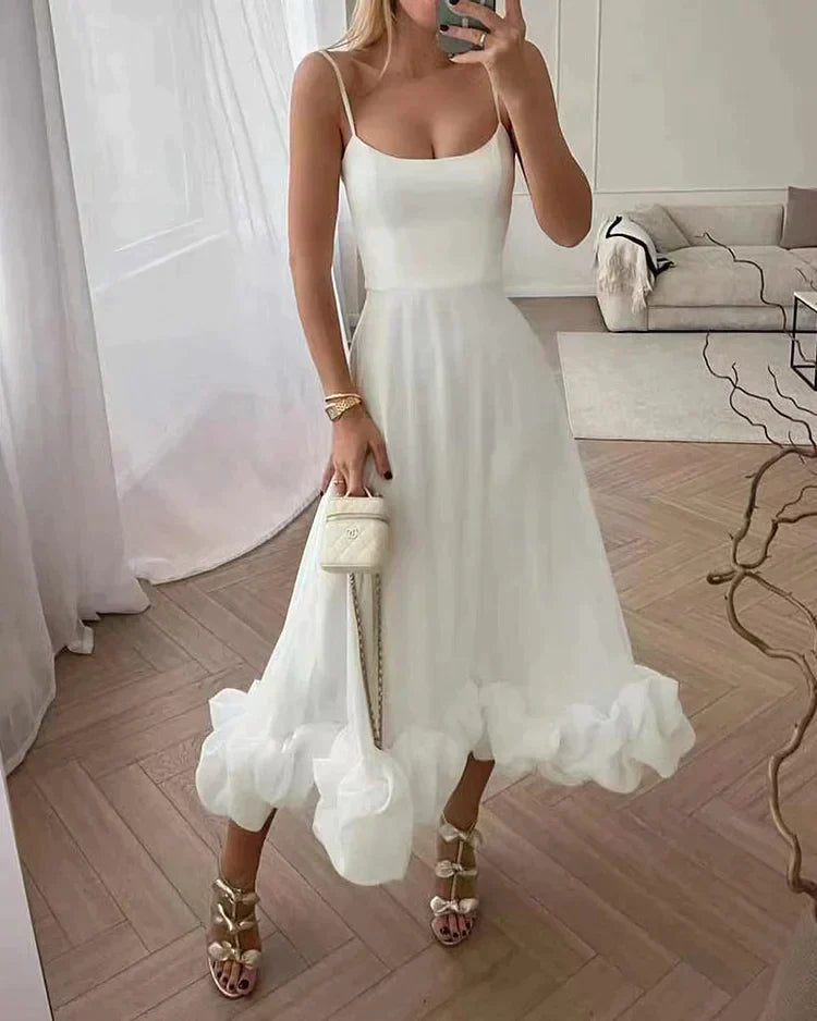 Ruby Elegante Midi-jurk | Stijlvolle Jurken Dames 1