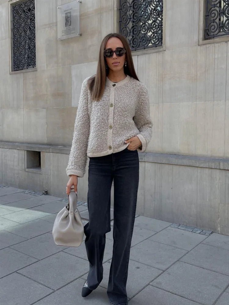 Sofia | Zacht Teddy Cardigan Vest voor Dames 2
