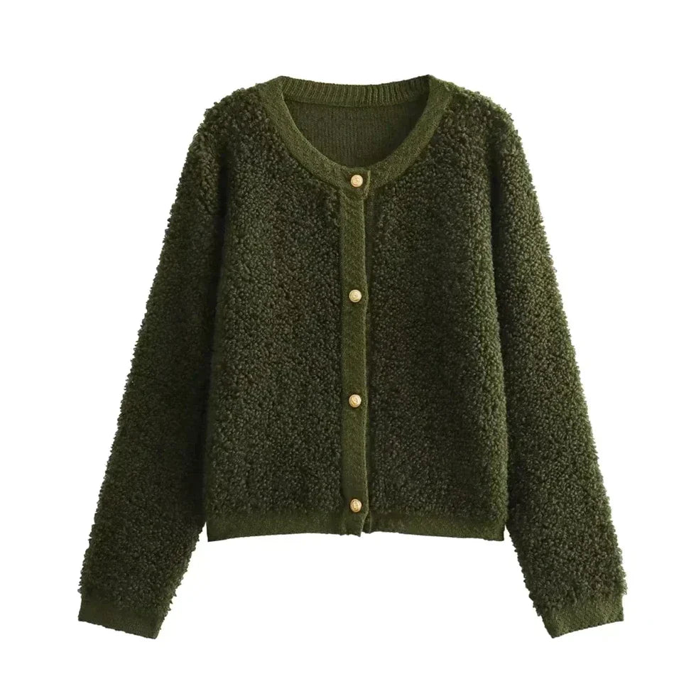 Sofia | Zacht Teddy Cardigan Vest voor Dames 5