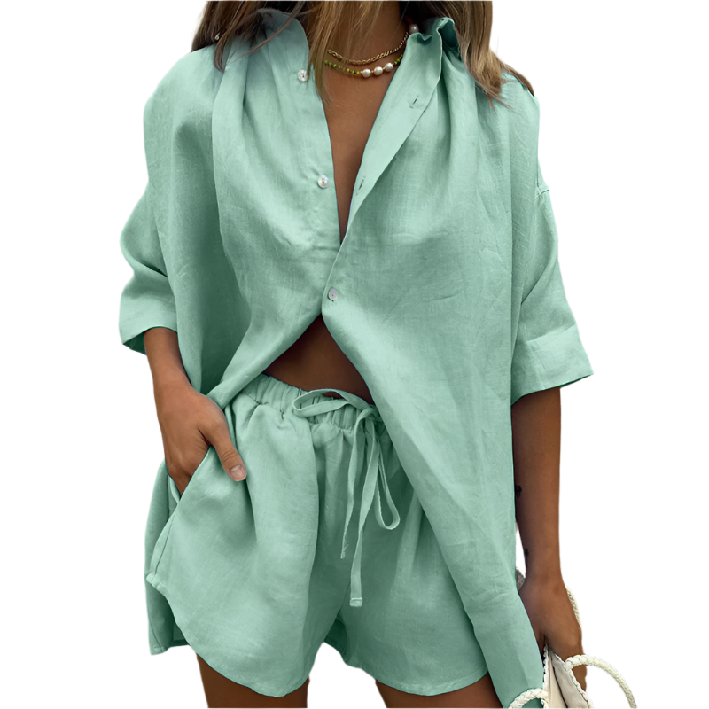 Sorelli | Loungewear Set Dames Katoen Tweedelig Casual 0