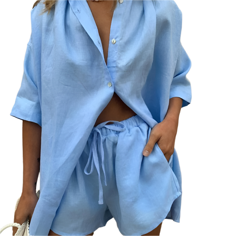 Sorelli | Loungewear Set Dames Katoen Tweedelig Casual 11