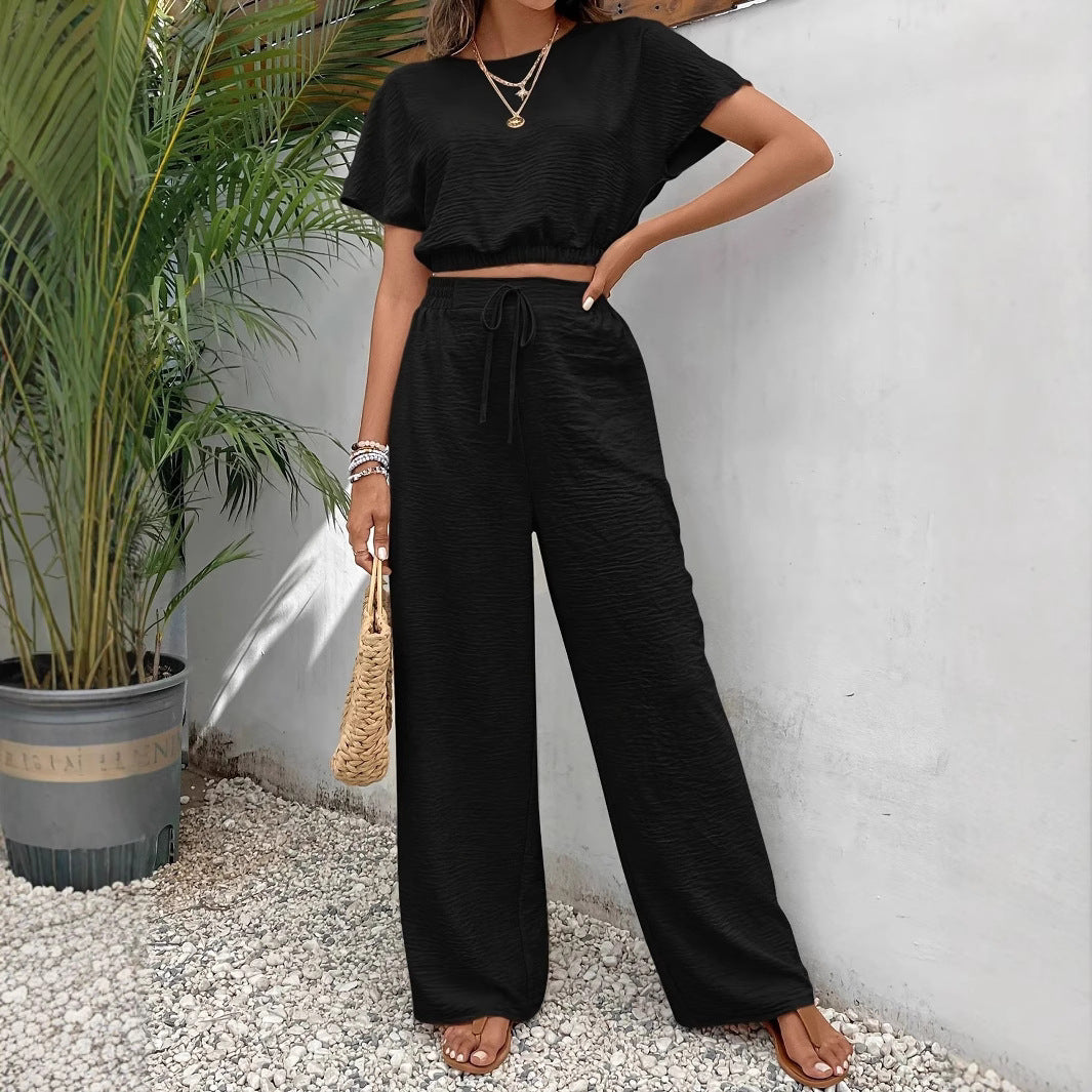 Tweedelige Damesset Met Trekkoord | Casual Outfit 7