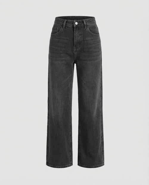 Urban | Baggy Jeans Dames Lage Taille Met Stretch 0
