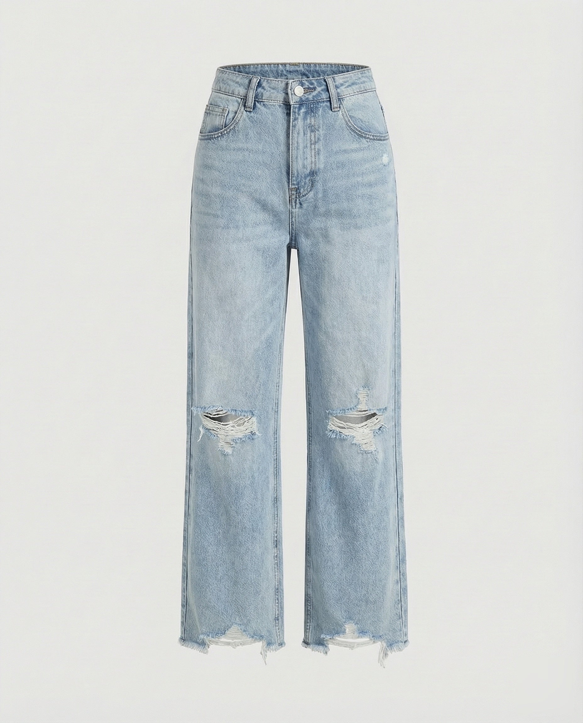Urban | Baggy Jeans Dames Lage Taille Met Stretch 11