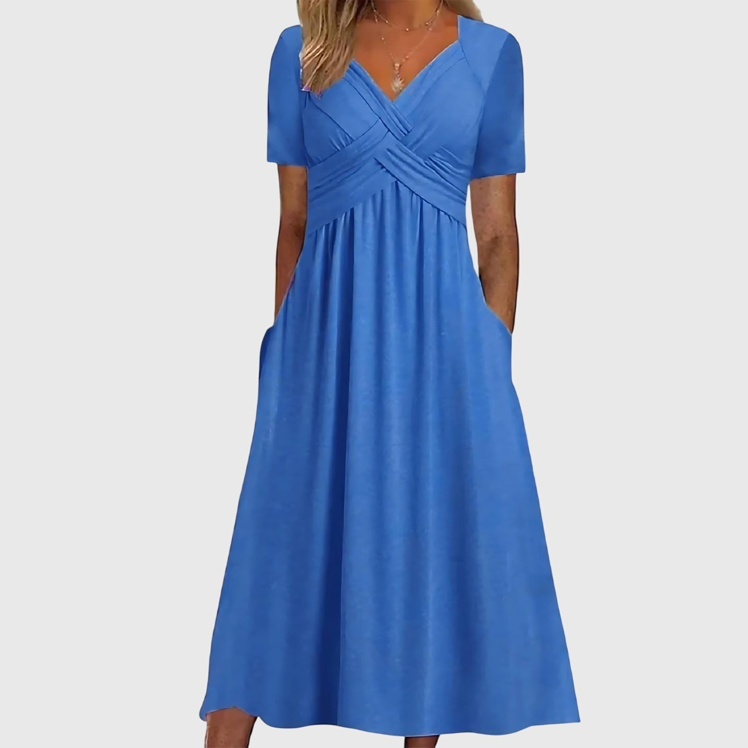 Viola | Dames Midi Jurk Tummy Control Elegantie 1