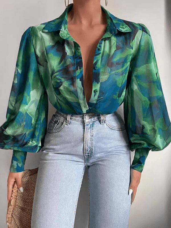 Witte Blouse Dames Met Pofmouwen | Modieuze Top 2