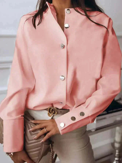 Witte Dames Blouse Lange Mouw | Elegante Blouse voor Elke Gelegenheid 1