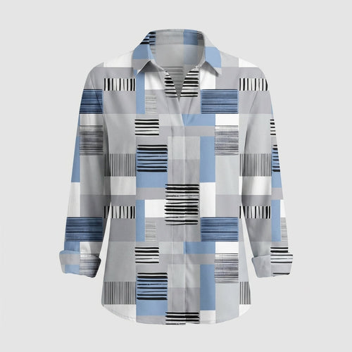Witte Dames Blouse Lange Mouw | Elegante Katoenen Blouse 1