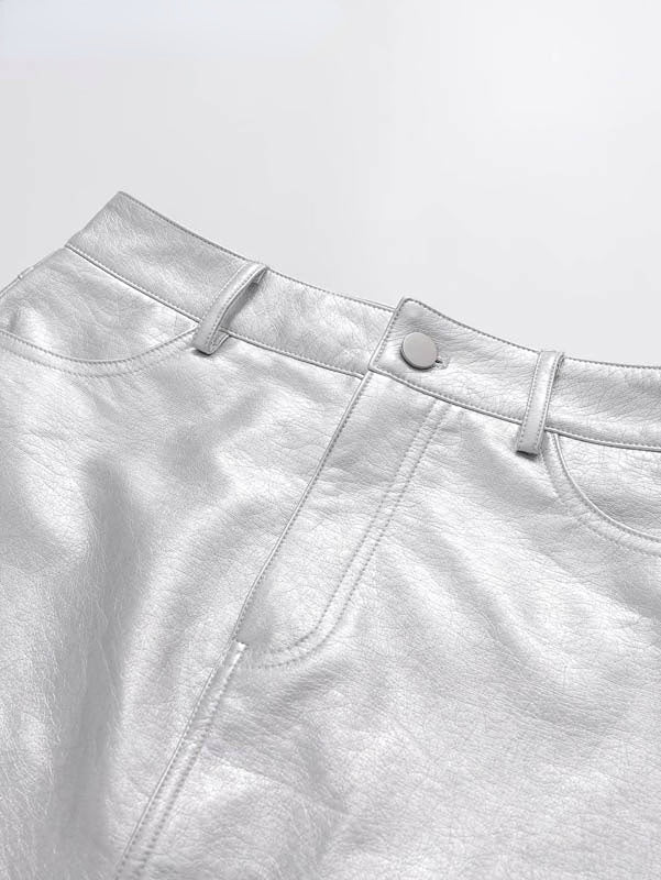 Zilveren Rok | Unieke Luxe Mode voor Vrouwen 1
