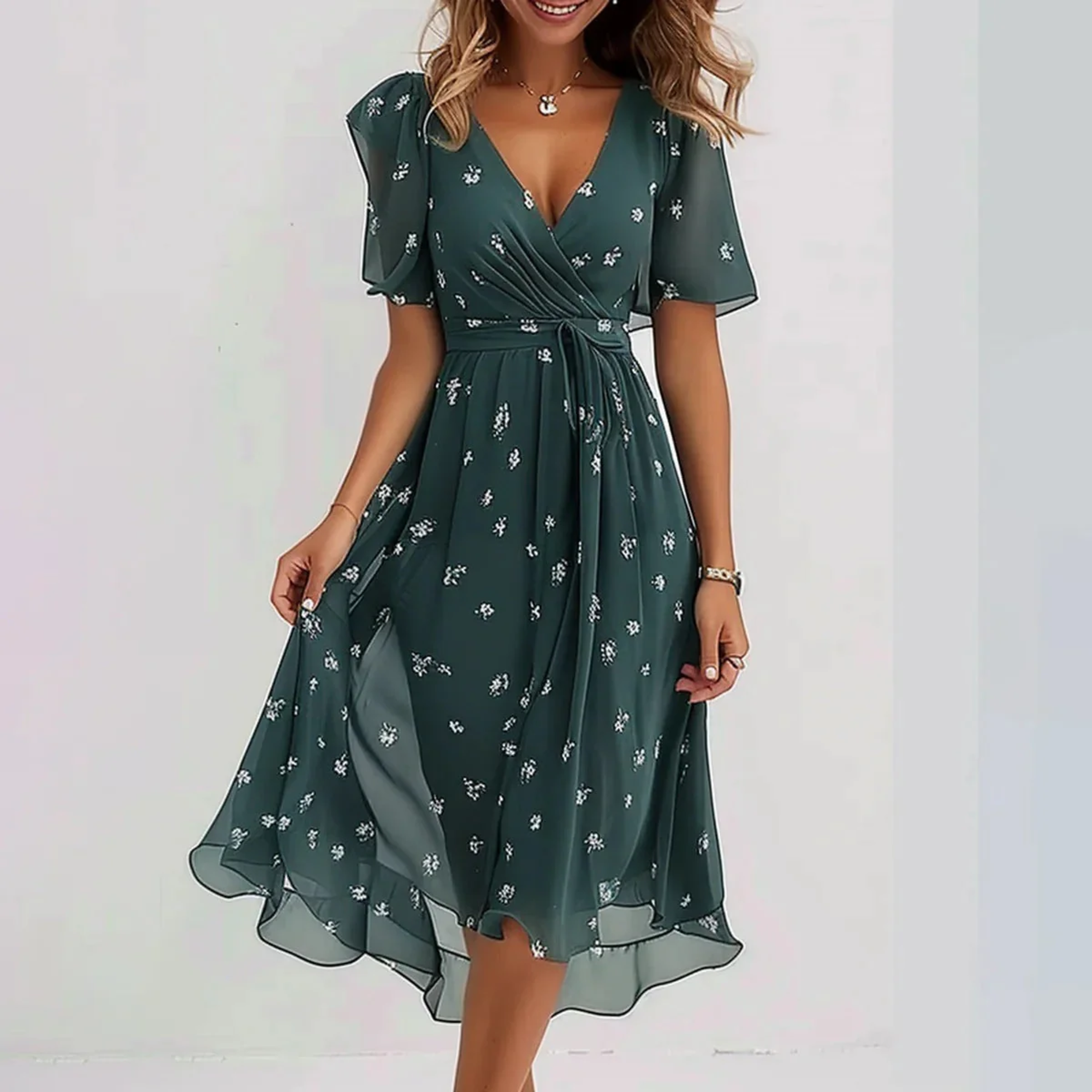 Zomerbries | Elegante Zomerjurk Lichtgewicht 0