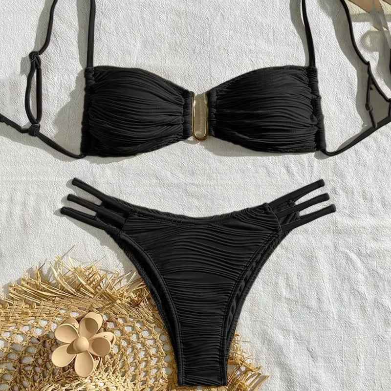 Zomerse Ruches Bikini | Dames Bikini Kopen 2