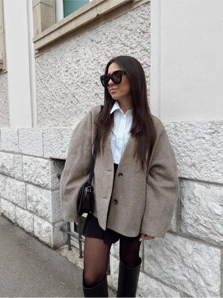 Zwarte Blazer Dames | Stijlvolle Lange Blazer voor Herfst/Winter 8