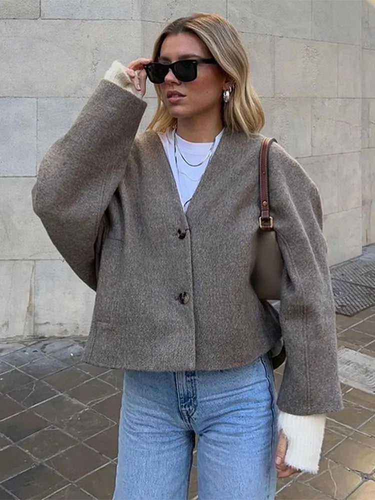 Zwarte Blazer Dames | Stijlvolle Lange Blazer voor Herfst/Winter 9