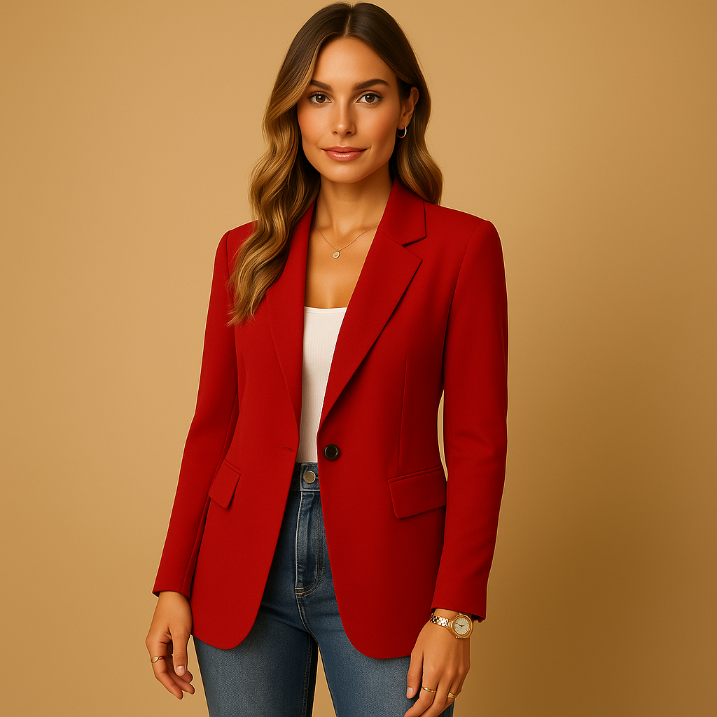 Zwarte Dames Blazer Sienna | Getailleerde Blazer 2