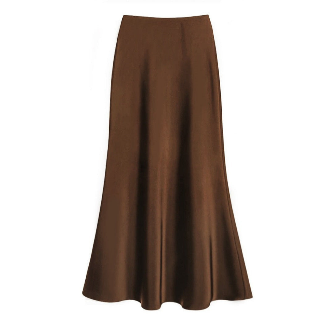 Zwarte Dames Rok | Elegante A-lijn Midi Rok 8