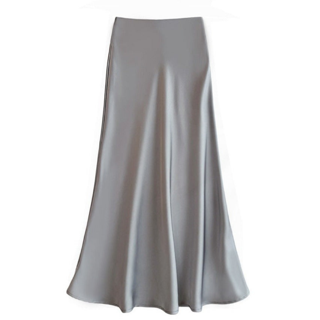 Zwarte Dames Rok | Elegante A-lijn Midi Rok 9