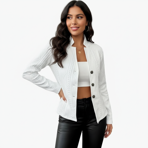 Zwarte Getailleerde Blazer Aveline | Dames Blazer 0