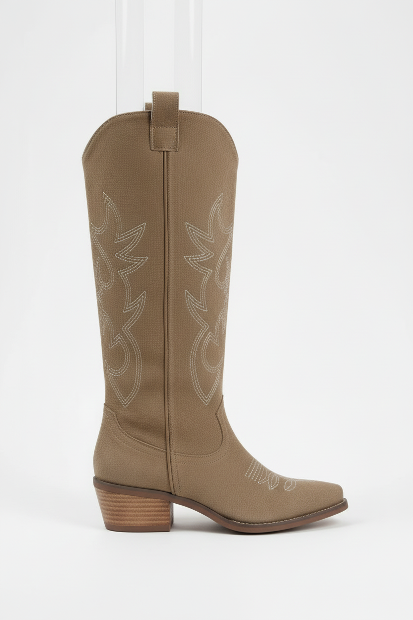 Cowboylaarzen zijkant