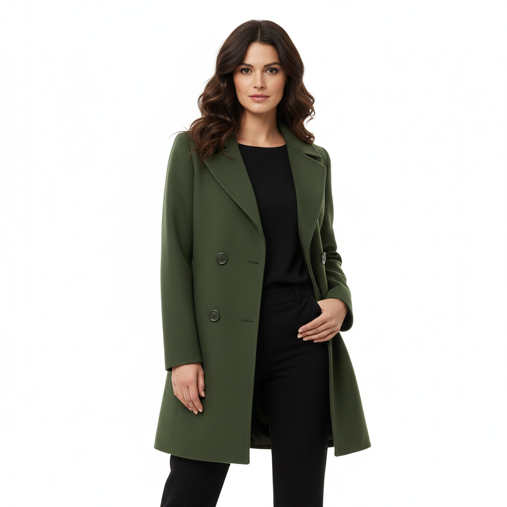 Groen model voorkant - #FFFFFF