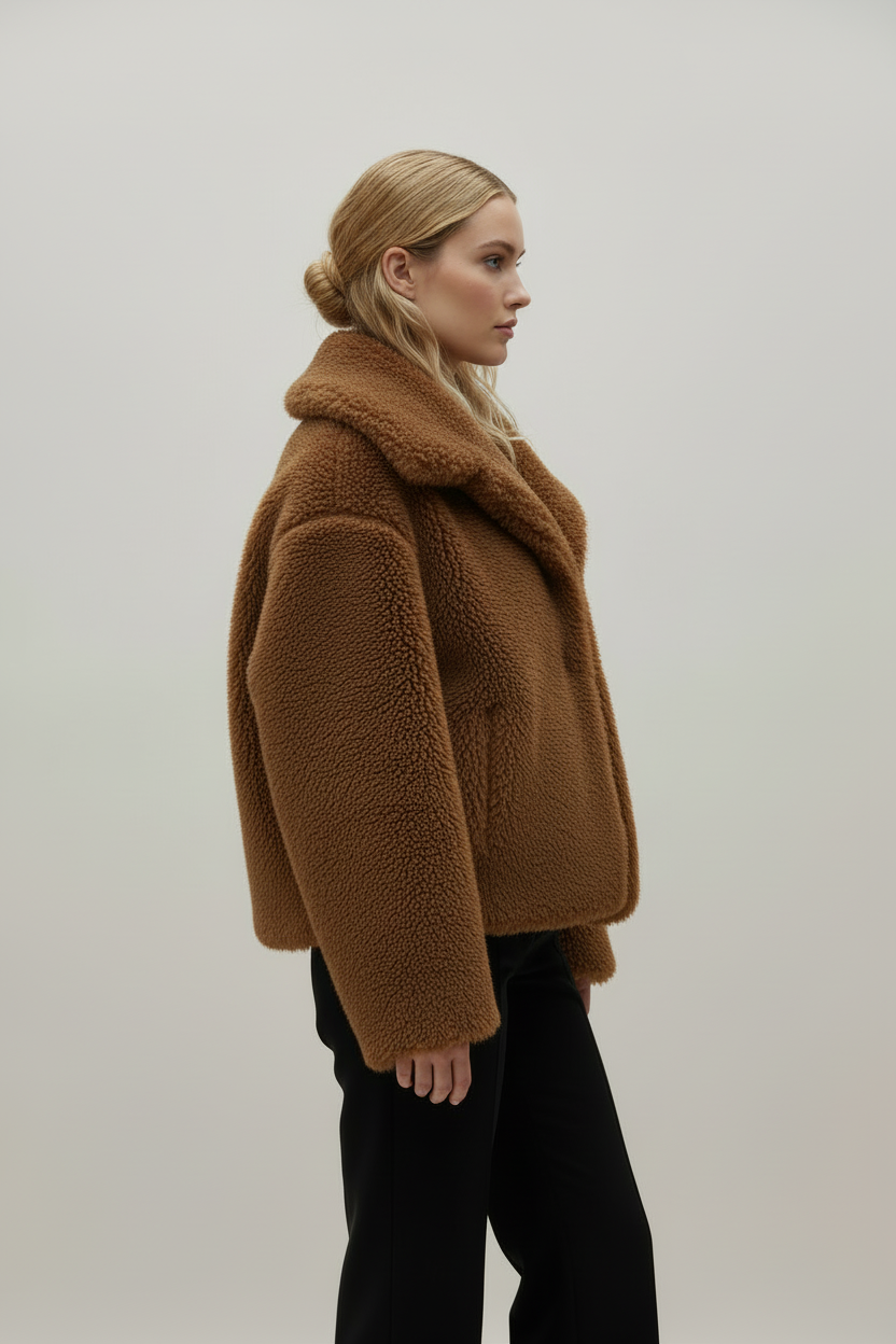 Model zijkant - Bruin