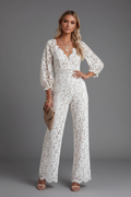 Viola Kanten Jumpsuit