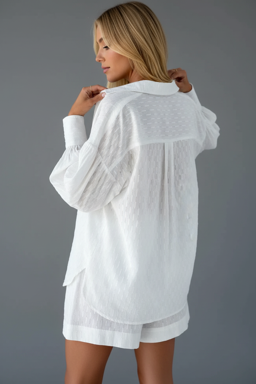 Witte set - achterkant/driekwart