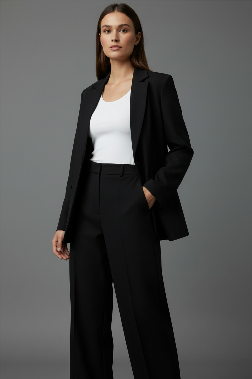 Zwart pak - voorkant