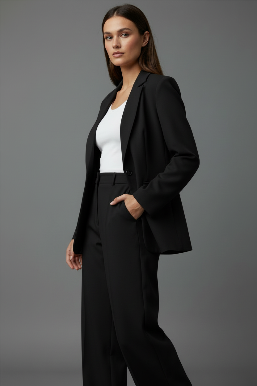 Zwart pak - voorkant