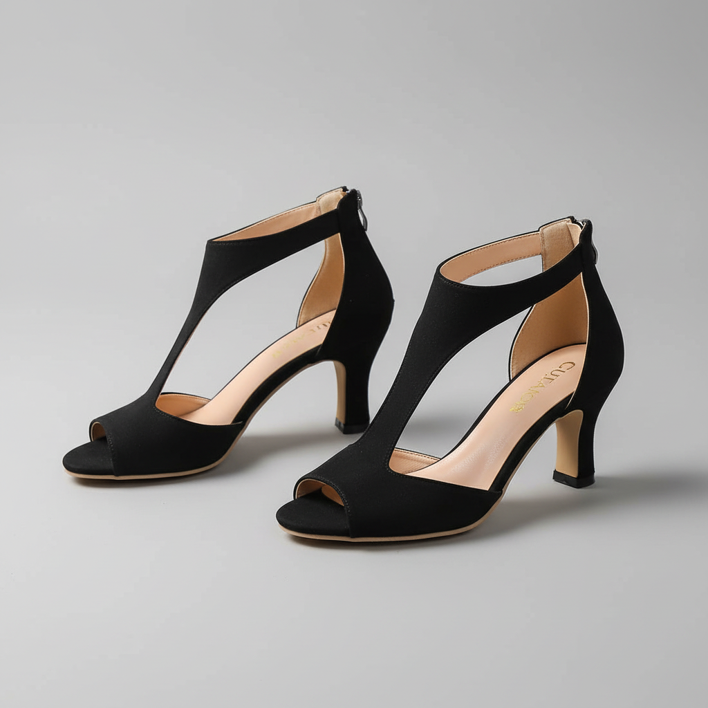 Zwarte sandalen - clean